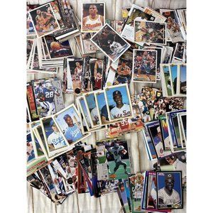 800+ Sports Card Collection Lot — Mostly 80s - Early 2000s - All Major US Sports